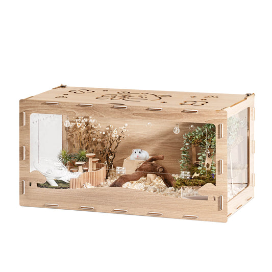 Pet cage - Wooden - Hamster, mouse