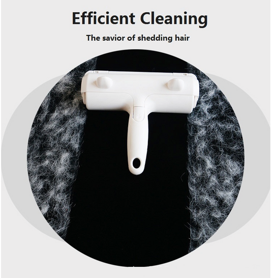 Pet hair remover roller
