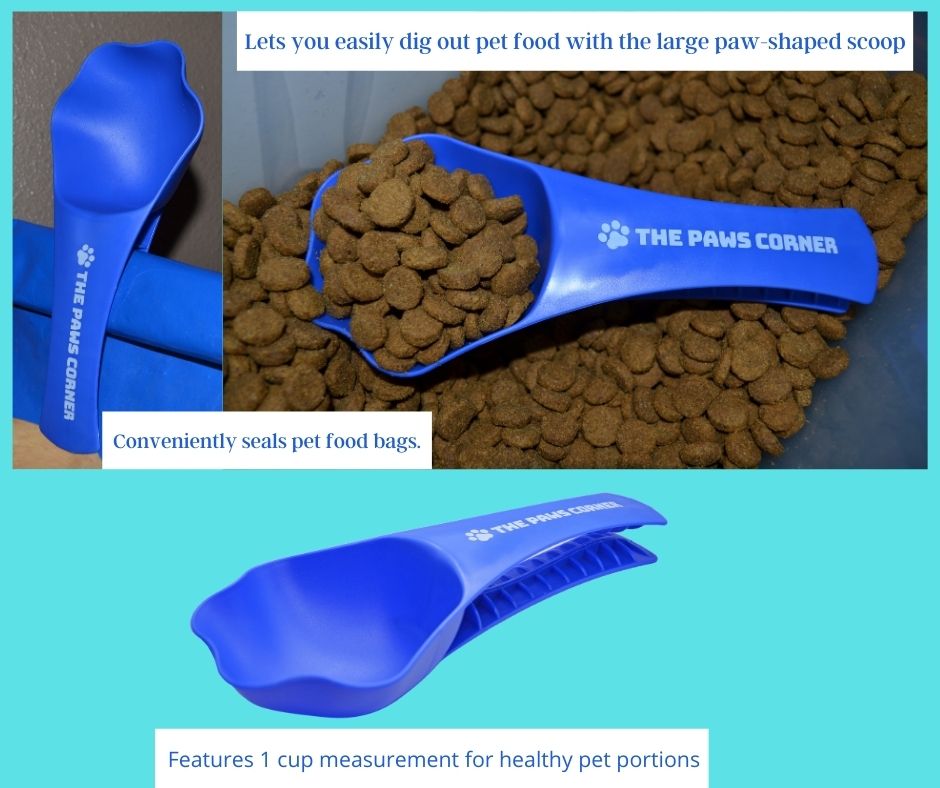 Paw Shaped Pet Food Scoops